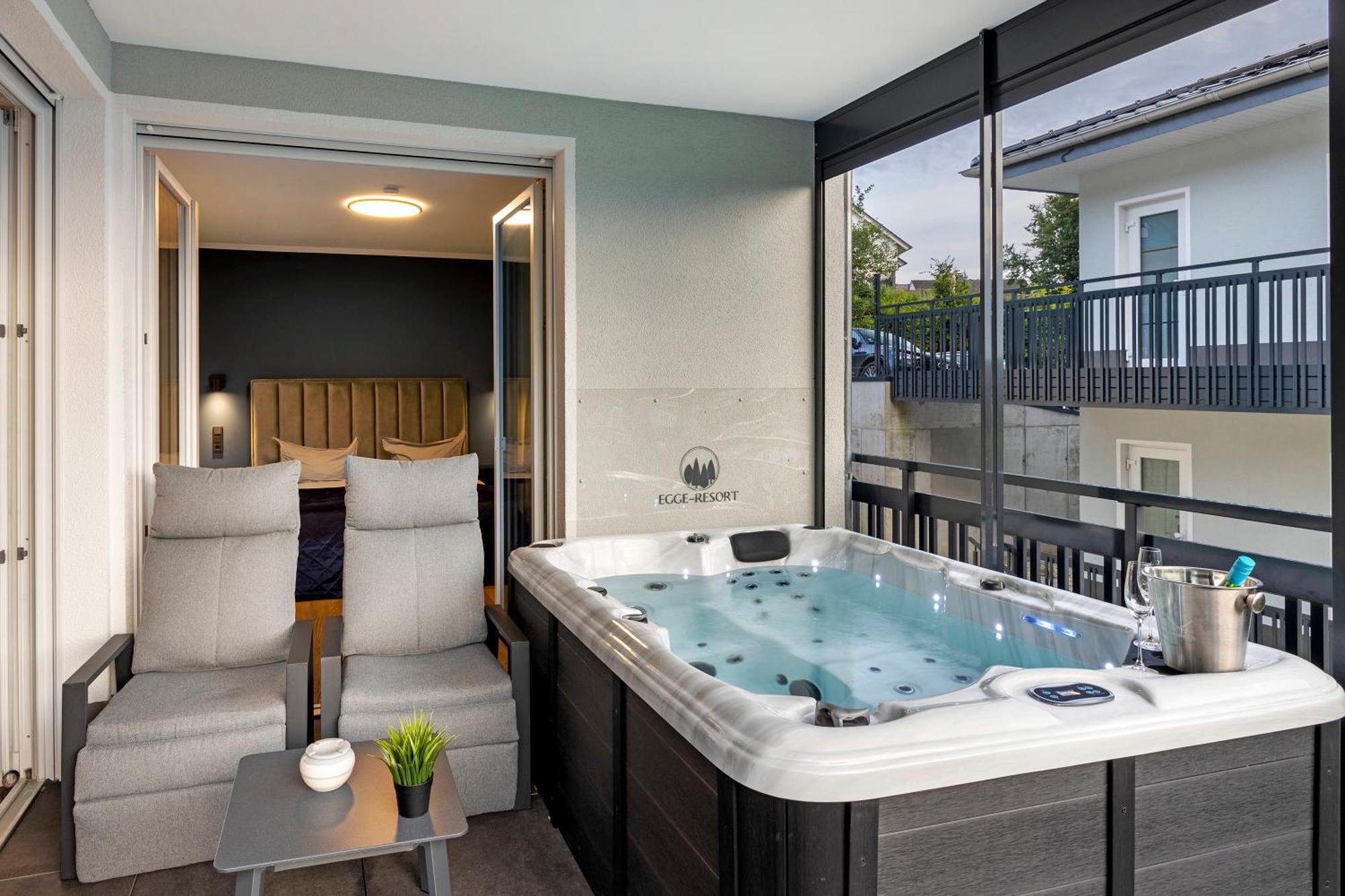 Egge Resort 7F Mit Whirpool U Sauna Altenbeken Bagian luar foto