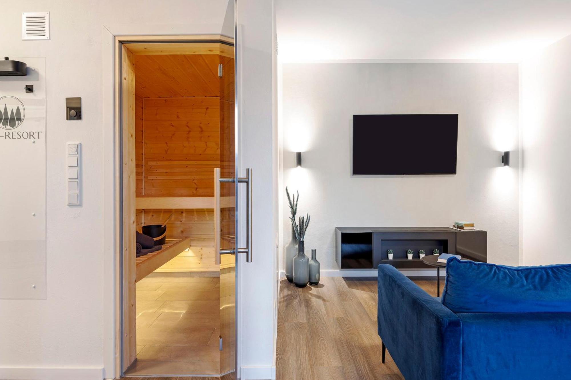 Egge Resort 7F Mit Whirpool U Sauna Altenbeken Bagian luar foto